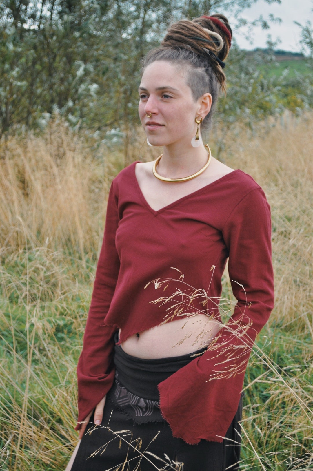 All-Cotton Flocking Top