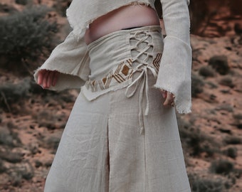 Tribal Skirt | 100% Raw Cotton