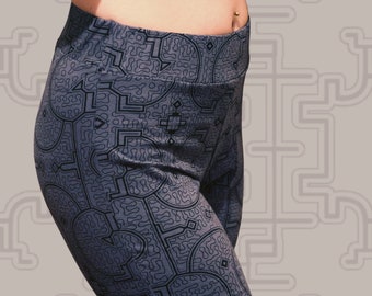 Shipibo Flared Leggings | Bell Bottoms