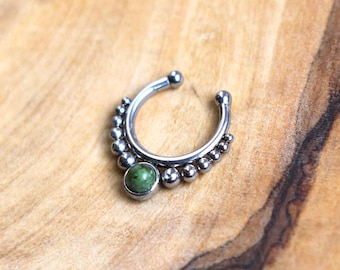 False Septum Rings | Gold and Silver Surgical Steel