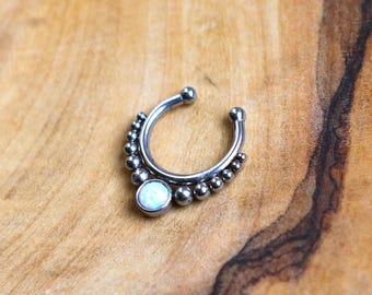False Septum Rings | Gold and Silver Surgical Steel
