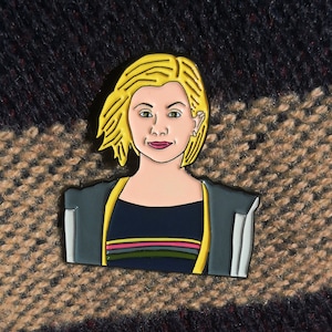 Doctor Who Pin - Jodie Whittaker (Thirteenth/13th Doctor) - Dr Who Fan Gift