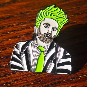 Beetlejuice Enamel Pin For Musical Theatre Lovers