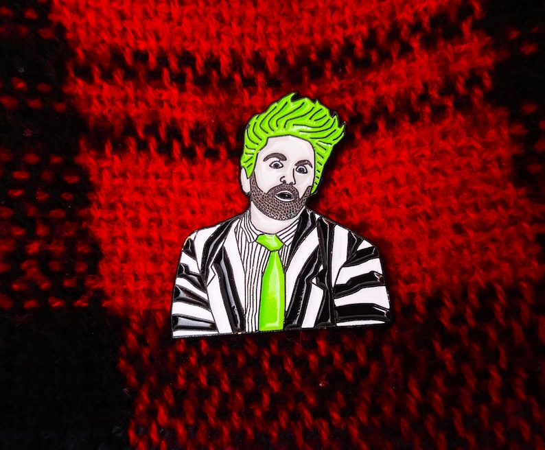 Beetlejuice Musical Enamel Pin Badge  cadeaux de noel comédie musicale