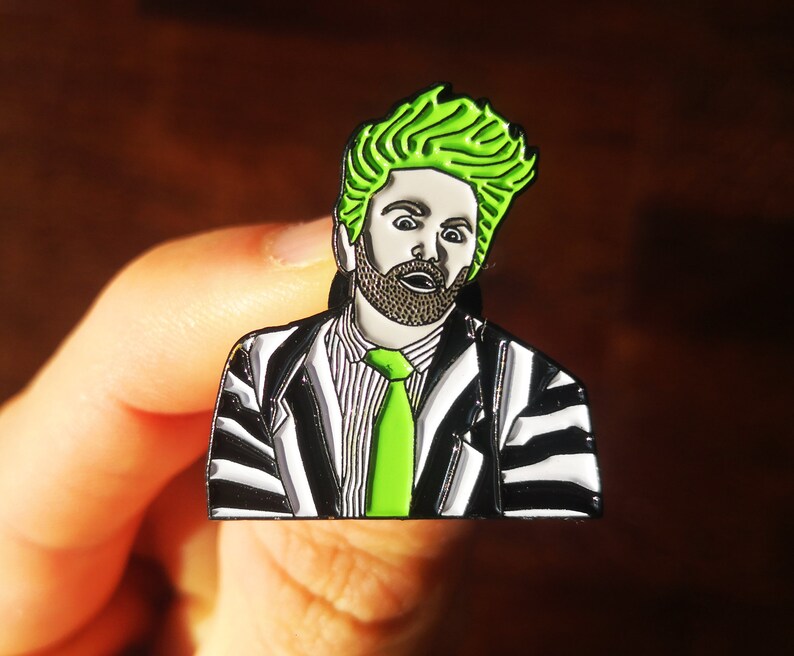 Beetlejuice Musical Theatre - West End and Broadway - Pin Badge