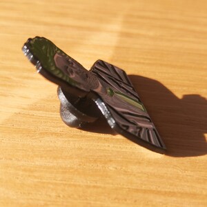 Beetlejuice Musical Theatre Pin Badge - Side View