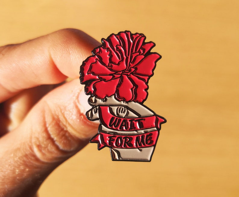 Hadestown Broadway Musical Pin Badge - Held In Hand