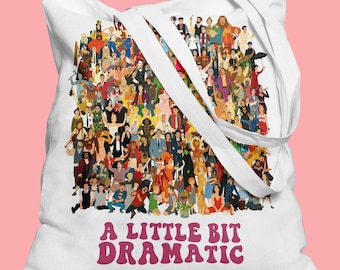 Bolsa de tela con temática de musicales de Broadway: regalo para fanáticos de los musicales y amantes de Broadway