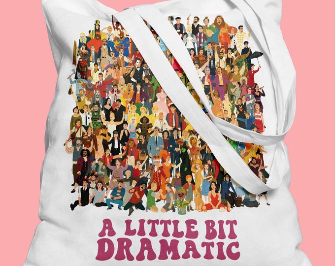 Musical Theatre Tote Bag - Gift for Broadway & Musical Theater Fans
