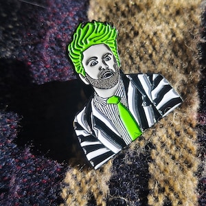 Alex Brightman Enamel Pin - Beetlejuice Musical