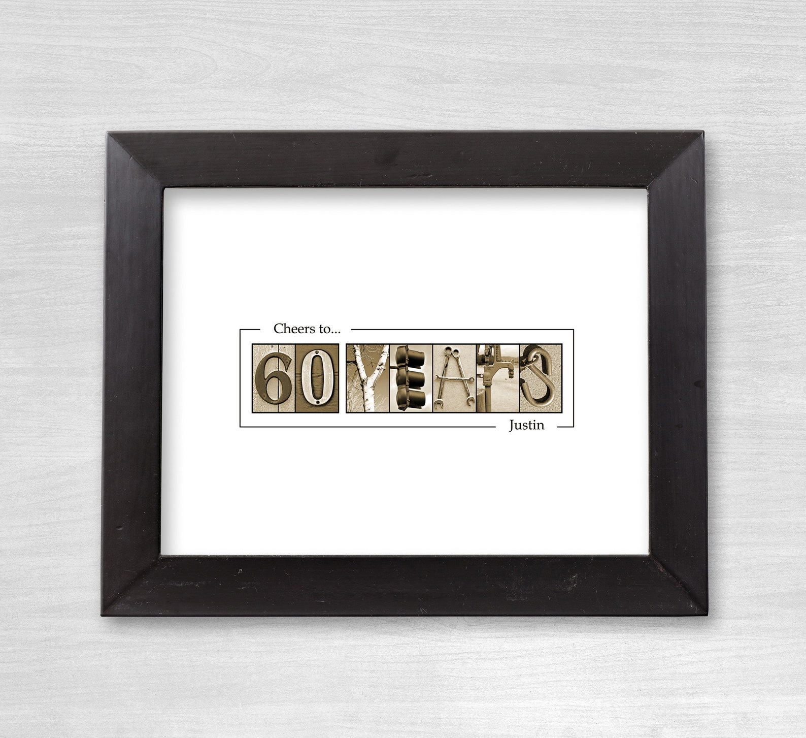 60th Birthday Gift for Men 60th Birthday Party Guest Book Etsy Canada