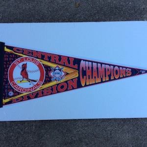 St Louis Cardinals baseball pennant from 1996