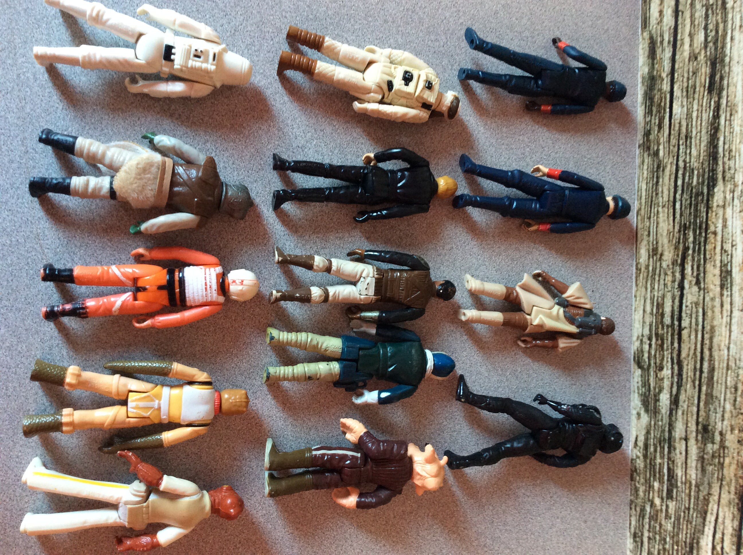 Vintage 1983 Star Wars C3P0 Action Figure Case With 14 Original