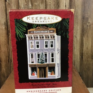 Vintage Hallmark Keepsake Ornament Tannenbaum&#39;s Dept. Store 1973-1993 Anniversary Edition