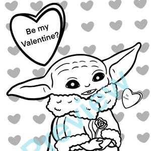 2 Baby Yoda Christmas Coloring Pages | Etsy Singapore