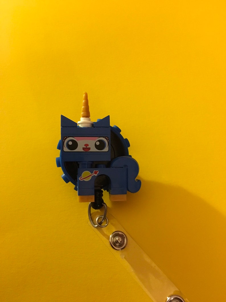 Unikitty lego badge holder