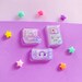 Nintendo Pastel Acrylic Pin set  - Retro Rainbow epoxy glitter Stars Kawaii PIN SET  - Gamer Gift Cute - Game Boy, Nintendo 3DS, Switch 
