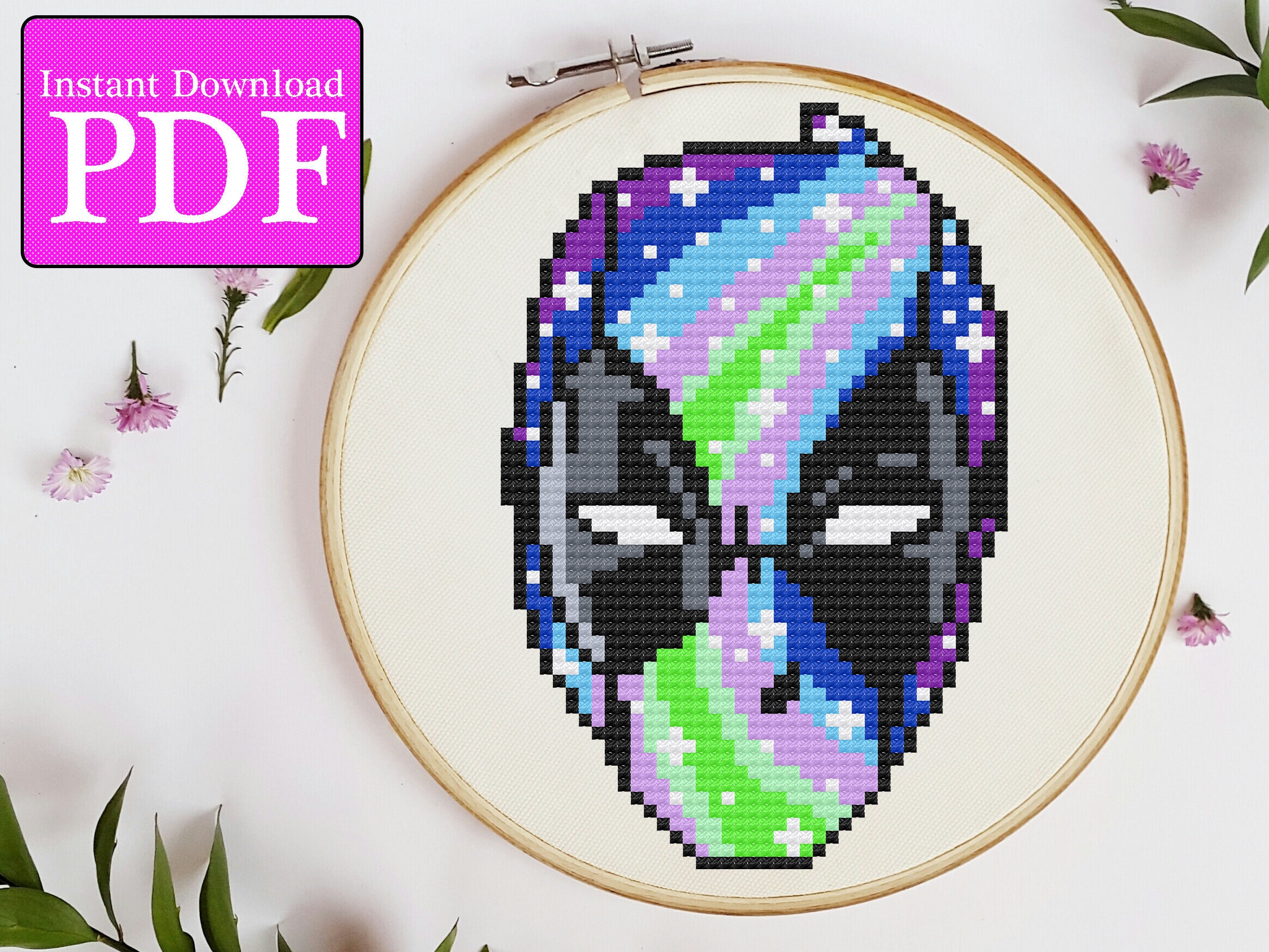 Galaxy Pokeball - Pokemon - Cross Stitch Pattern PDF Downloadable – Stitch  To The Past