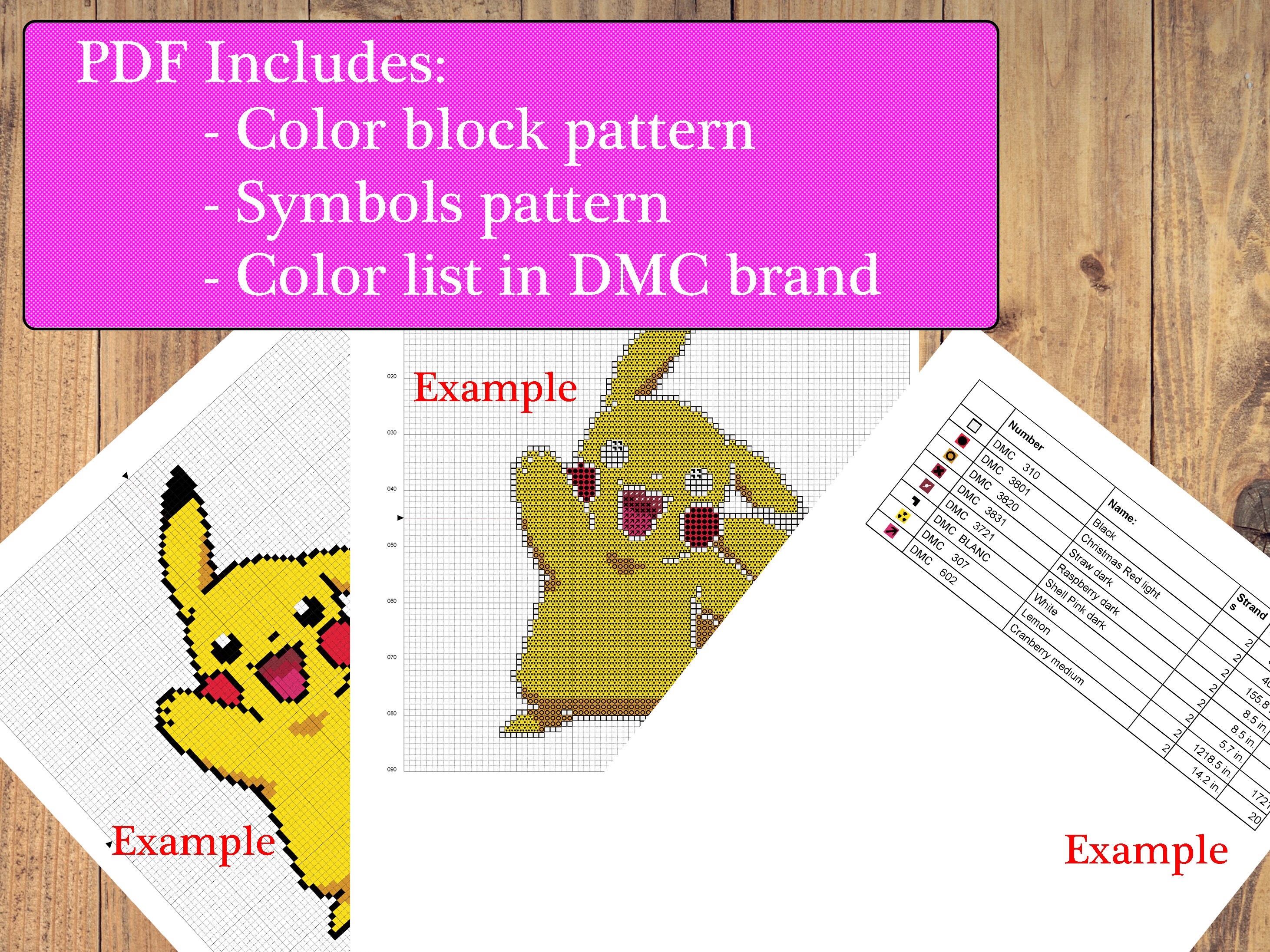 トゲピーポケモンクロスステッチパターン - Etsy 日本