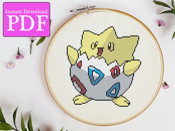 トゲピーポケモンクロスステッチパターン - Etsy 日本