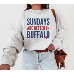 Custom Football Sweatshirt | Büffelfußball | Fußball Sweatshirt | Büffel Sweatshirt | Büffel fächer | Büffel | Crewneck Sweatshirt |