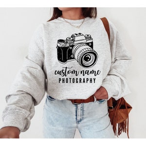 Custom Photographer Sweatshirt | Photographer | Gift for Photographer | Photographer Sweatshirt | Custom Photographer Sweatshirt | Retro |