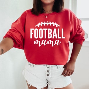 Fußball Mama Sweatshirt | Fußball Sweatshirt, Fußball Geschenke, Benutzerdefinierte Team Sweatshirts, Fußball Crewneck, Benutzerdefinierte Crewneck Sweatshirt