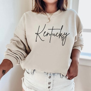 Kentucky Sweatshirt | Kentucky | Tailgate Sweatshirt | College Student Gift | College Sweater | Crewneck Sweatshirt | State Sweatshirt |