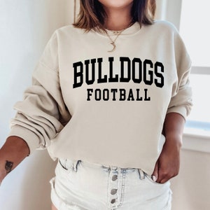 Benutzerdefinierte Fußball Sweatshirt | Fußball Geschenke, Fußball Crewneck, Schul Sweatshirt, Sport Sweatshirt, Custom Crewneck Sweatshirt