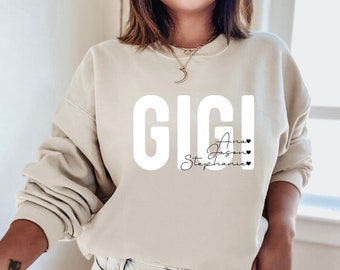 Custom Gigi Sweatshirt | Gigi Sweatshirt | Gigi Gifts | Crewneck Sweatshirt | Gift For Grandma | Grandma Sweatshirt | Gigi Crewneck | Gigi |