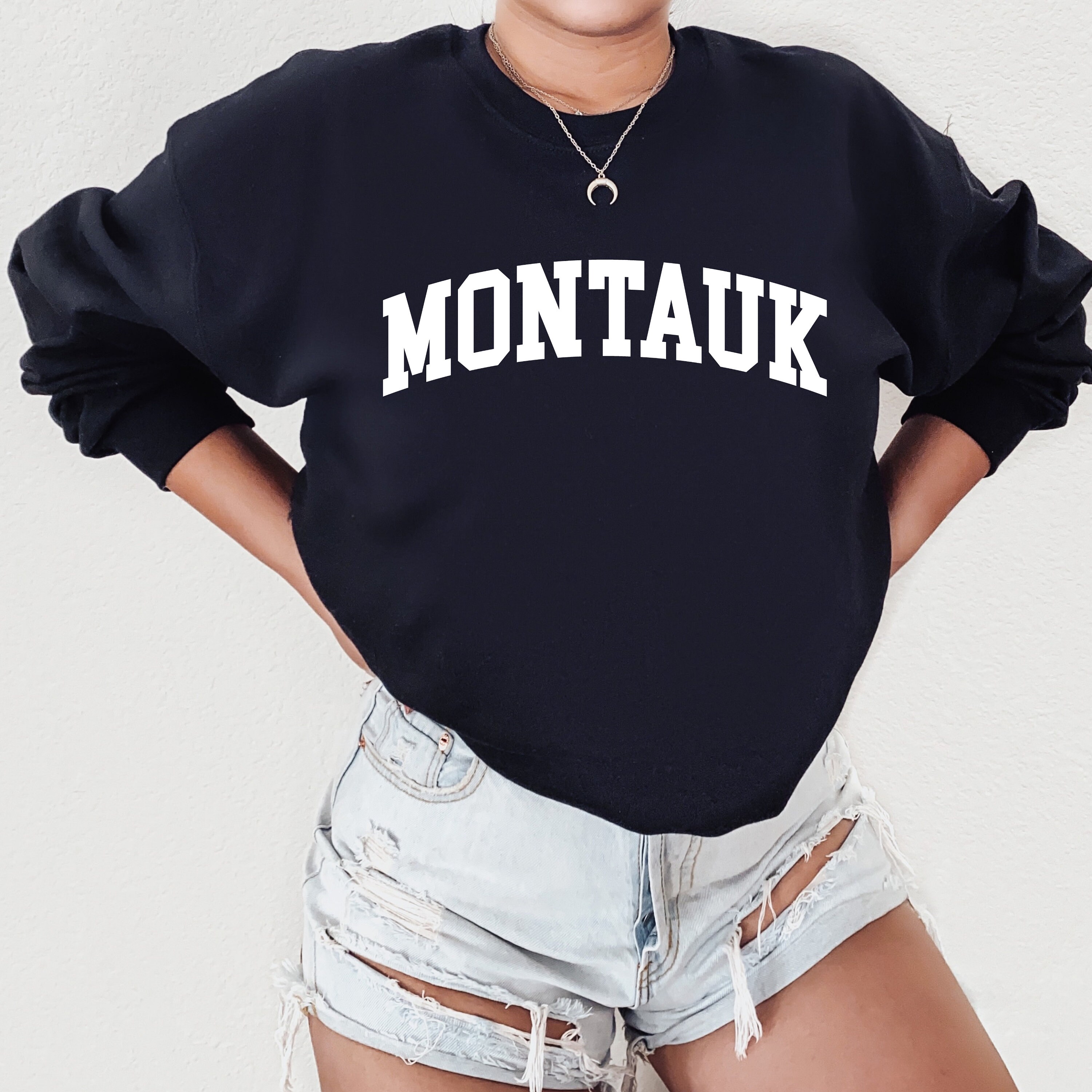MONTAUK Sweatshirt | Montauk | Custom Sweatshirt