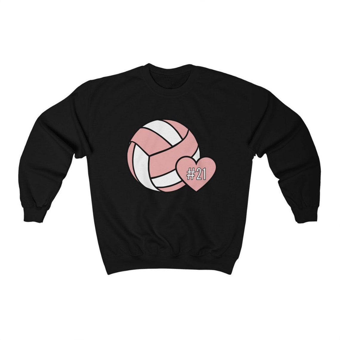 Custom Volleyball Sweatshirt Volleyball Sweatshirt Etsy