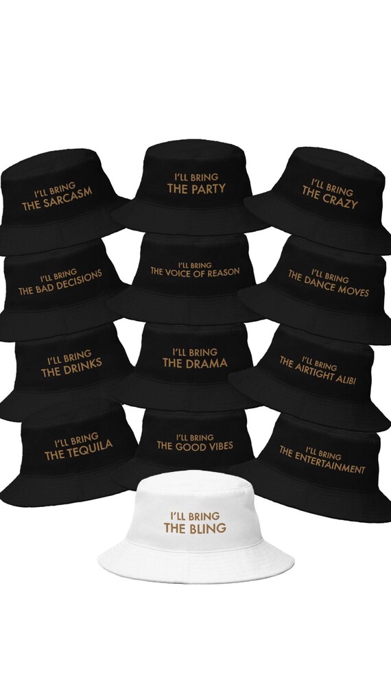 Bachelorette Party Bucket Hat Bucket 