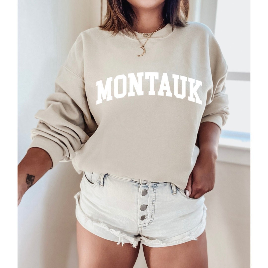 トップス Deuxieme Classe MONTAUK SWEAT Amazon.com: Montauk Sweatshirt, New York Pullover, Faded