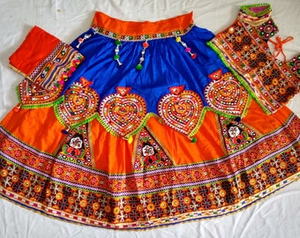 double gher lehenga