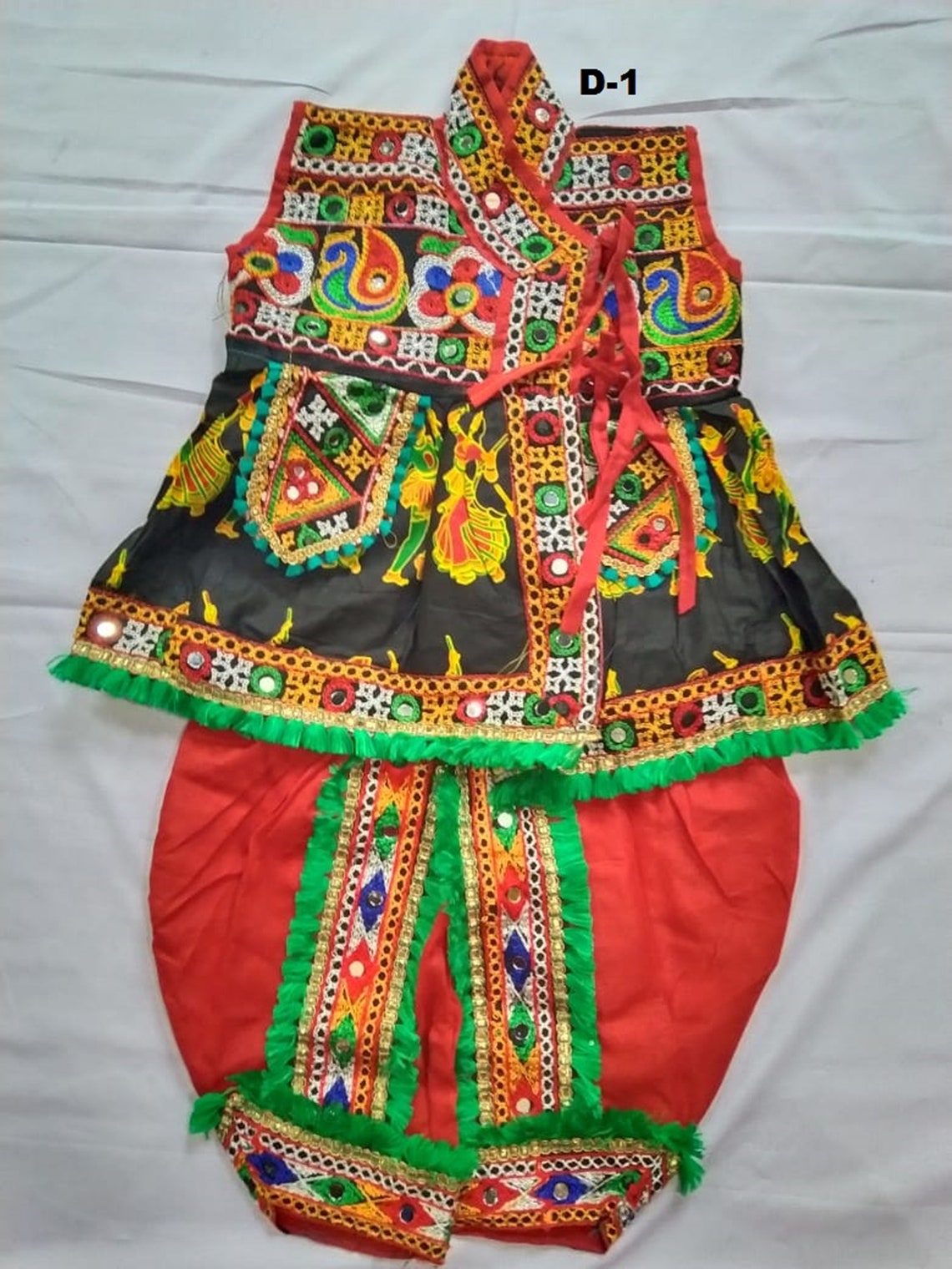 Kids Kediya-Gujarati Traditional Dress-Kediya With Dhoti | Etsy