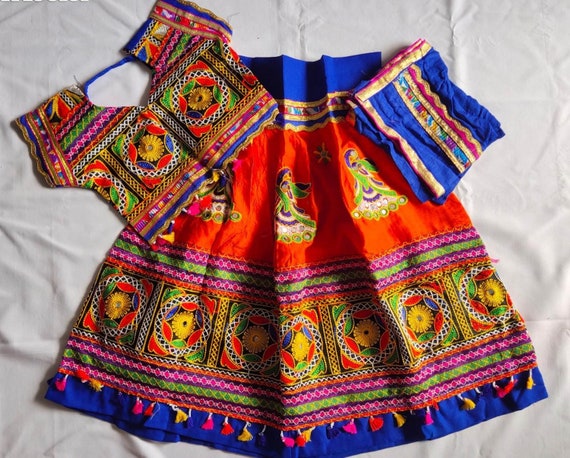 gujarati ghagra choli dress