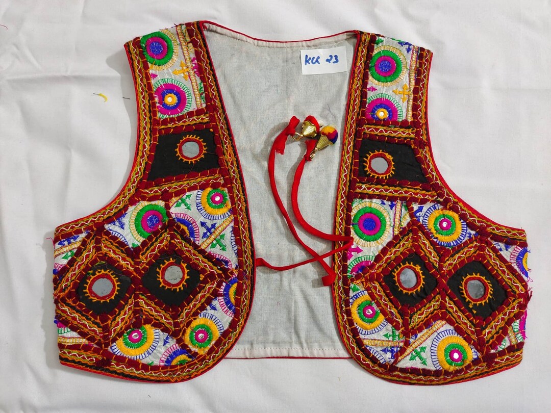 Patch Work Gamthi Koti-gujarati Both Side Embroidered - Etsy