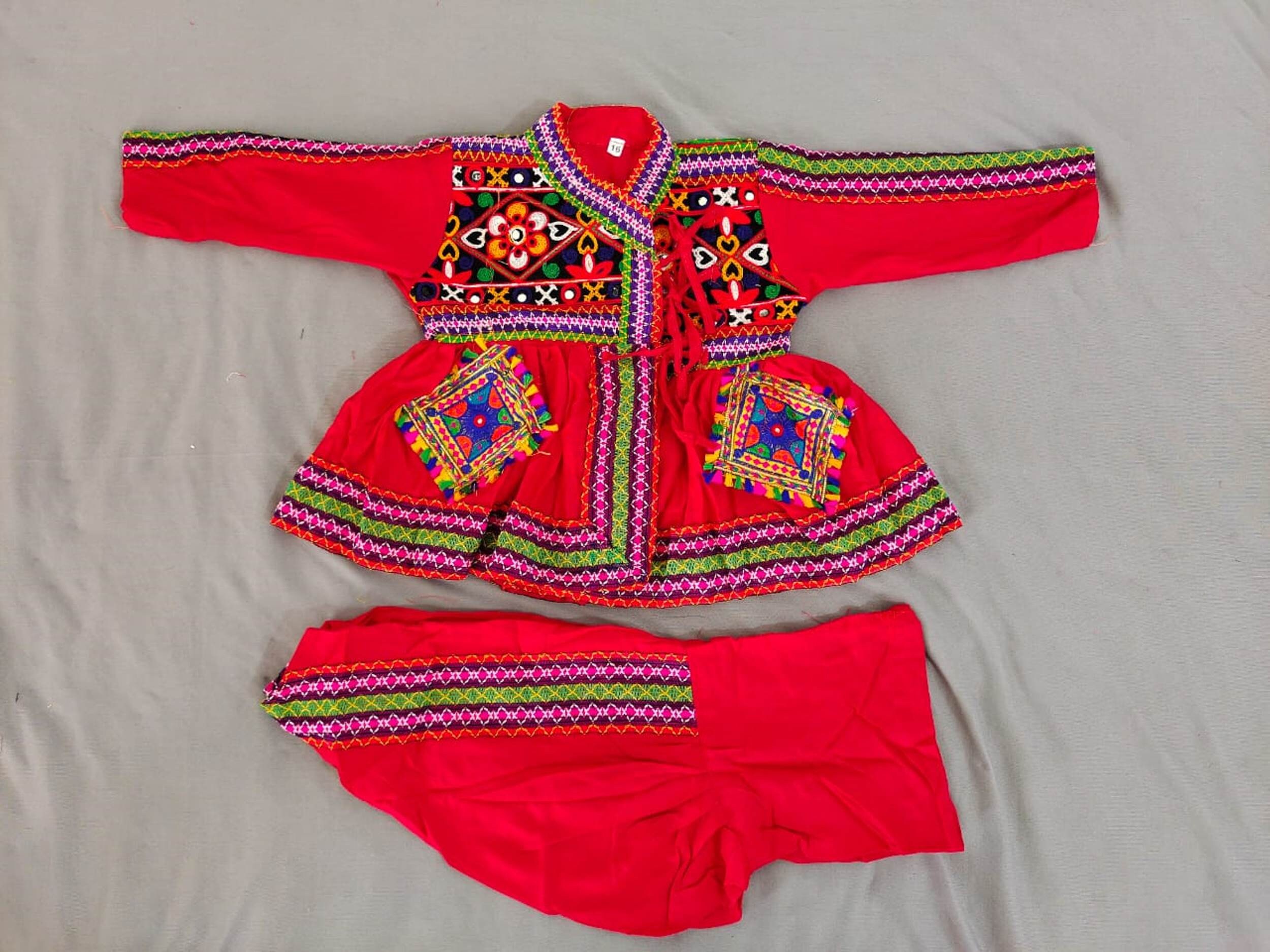 New Year Navratri Kids Kediya bohemian Kediya gujarati Traditional