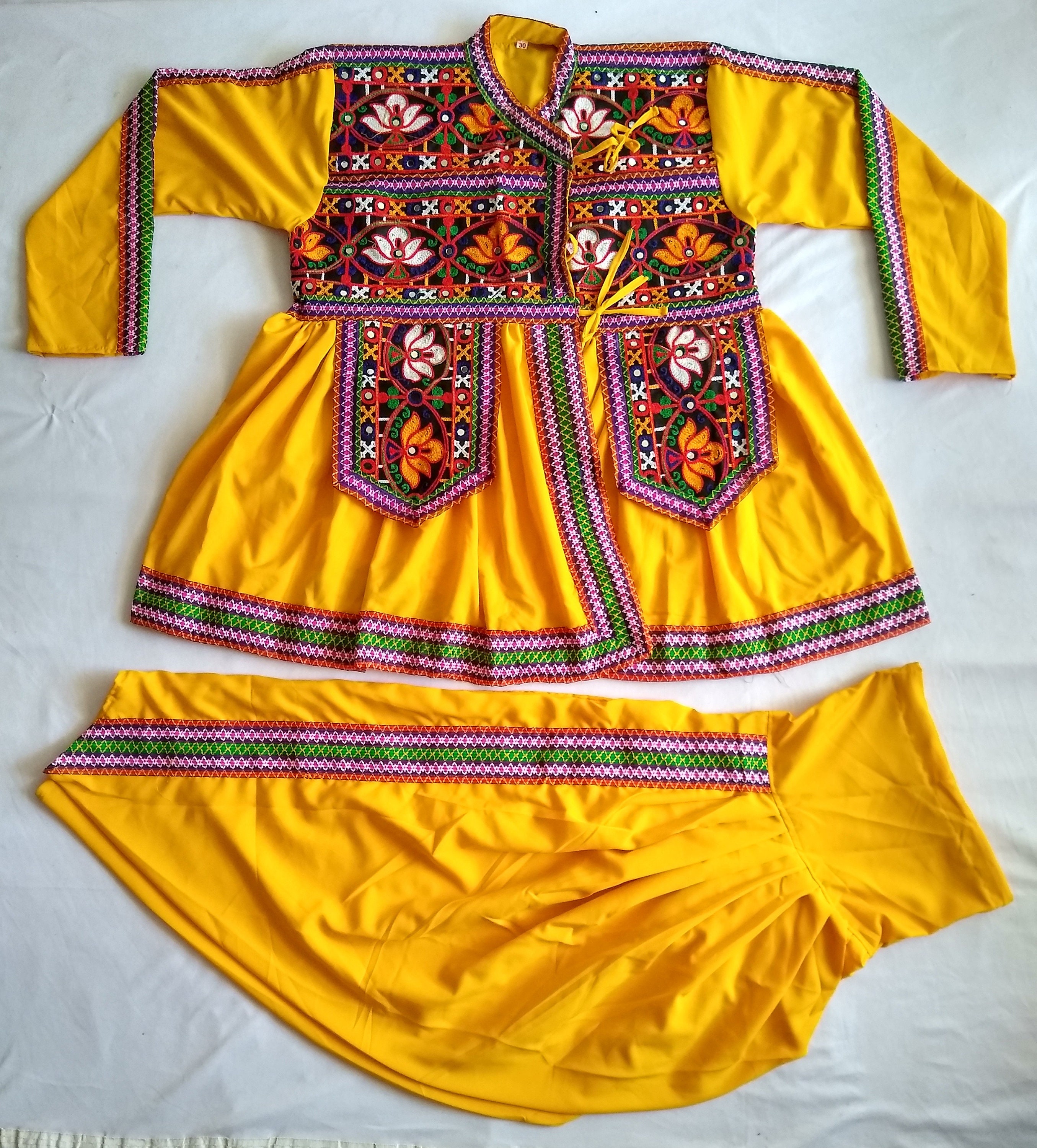 Ras Garba Dance Costume-Navratri Wear-Gujarati Traditional | Etsy