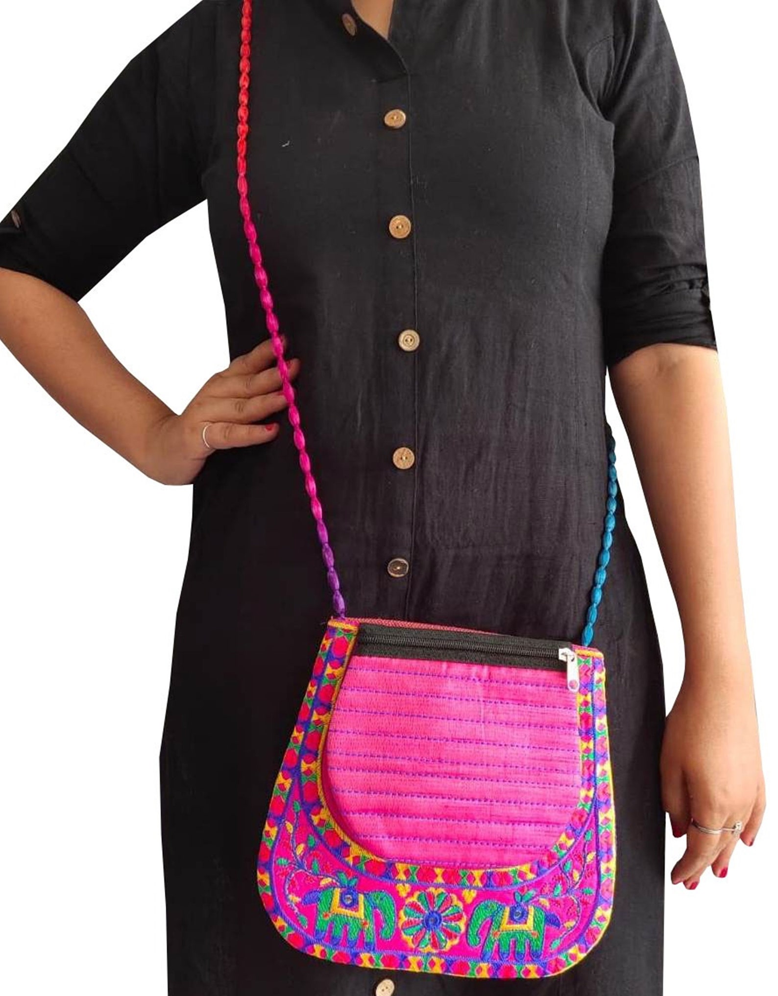 Mix Lot Gujarati Crossbody Bagindian Traditional Sling Etsy Denmark