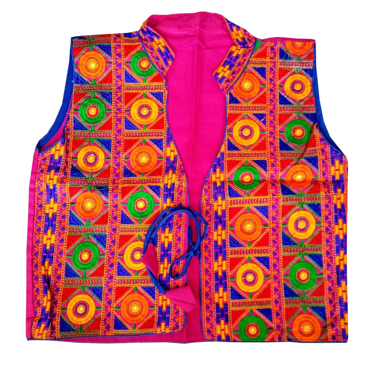 Tribal Gujarati Hand Embroidered Jacketafghani Coatkutchi Etsy