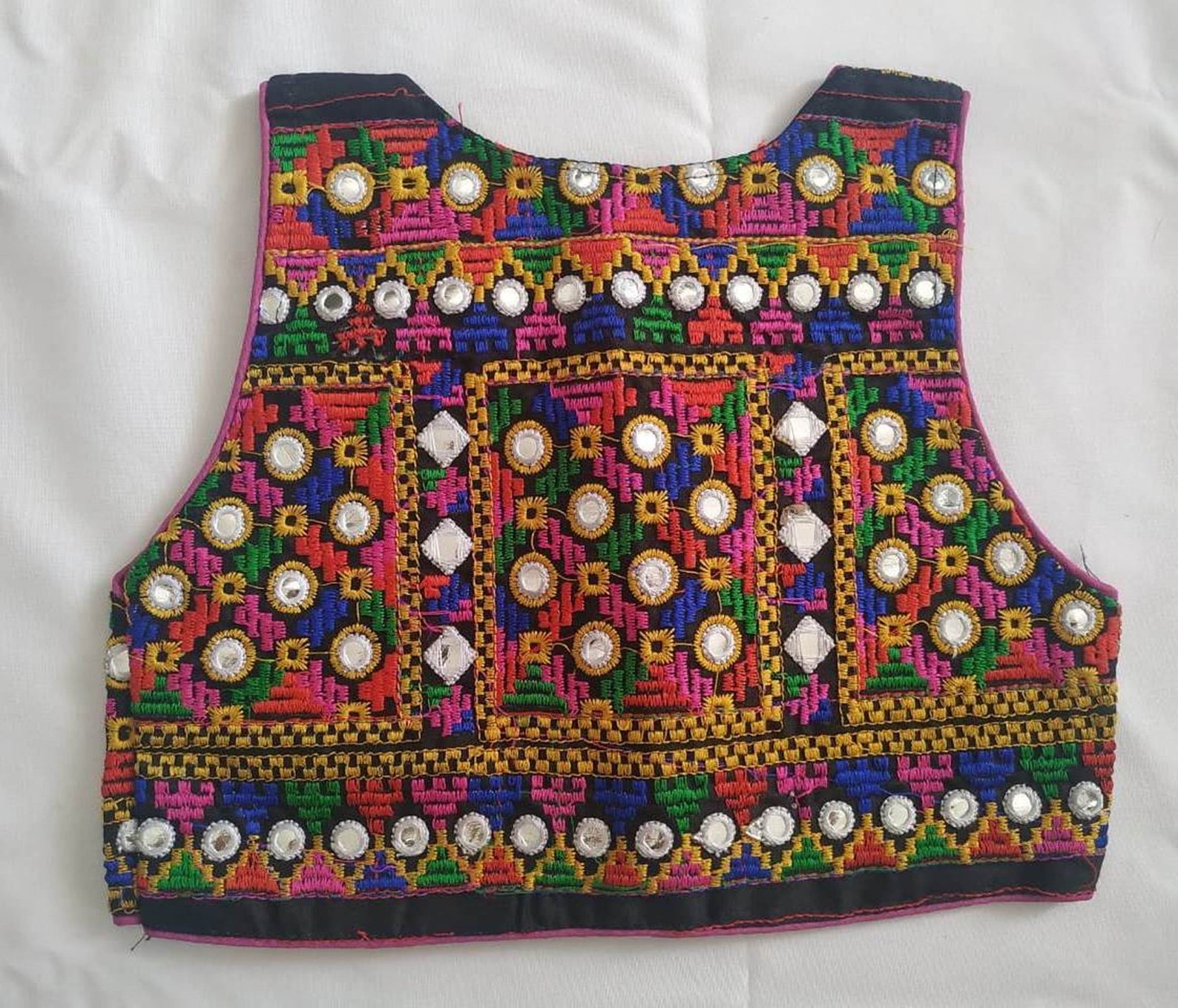 Buy Kids Gujarati Embroidered Kids Jacket-indian Traditional Online in ...