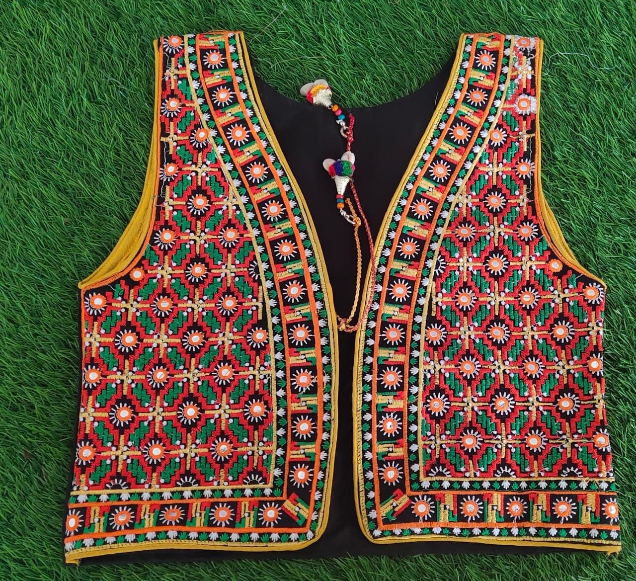 traditional mirror work jackets