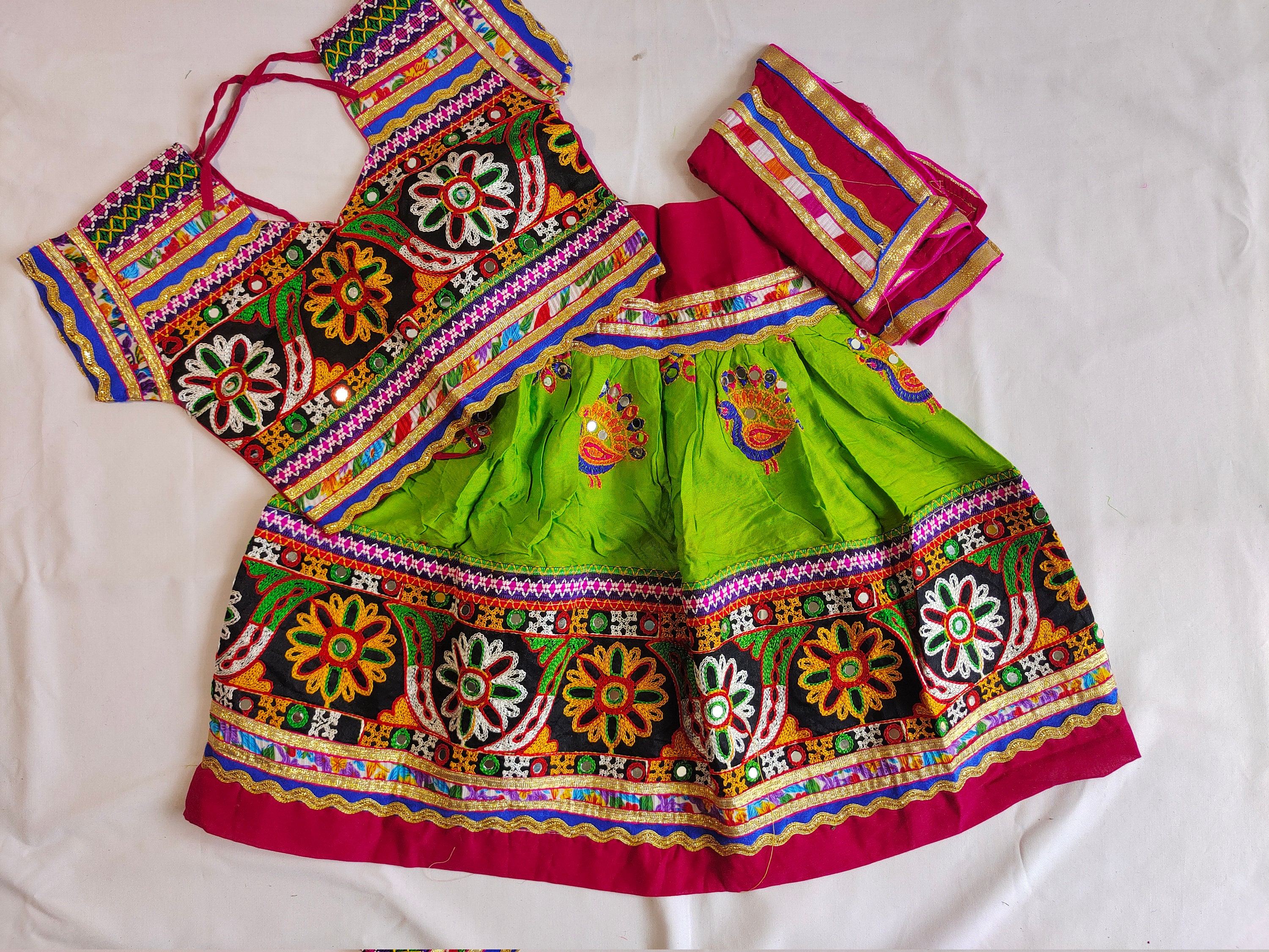 navratri chaniya choli for baby girl