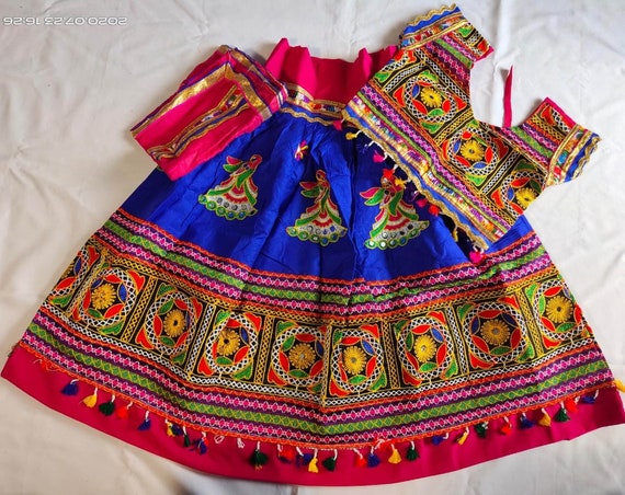 ghagra choli small girl
