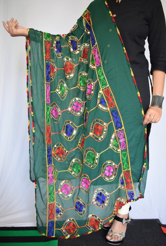 party gown with dupatta