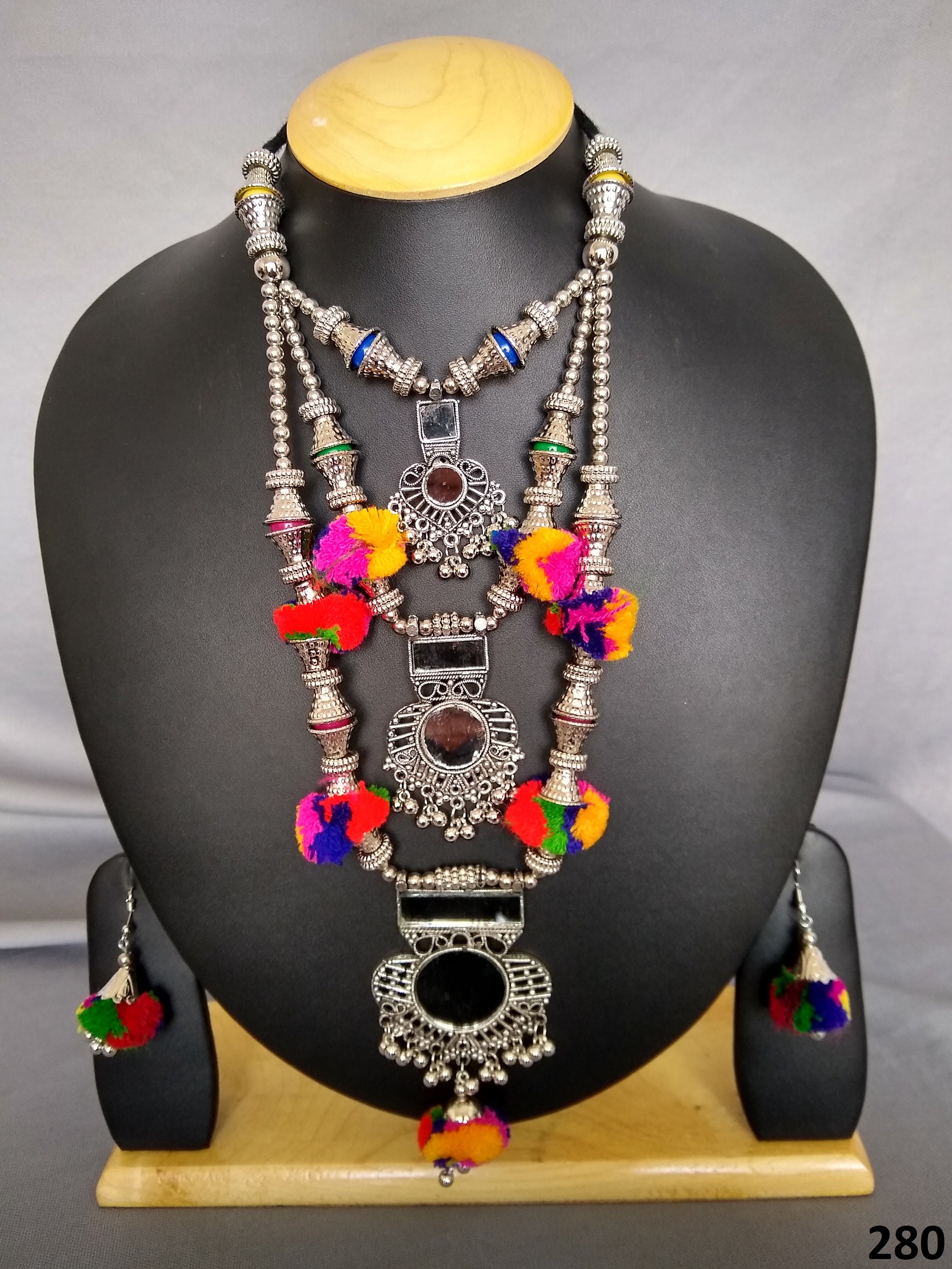 Tribal Ethnic Jewellery Necklace/Statement Oxidized/German Etsy