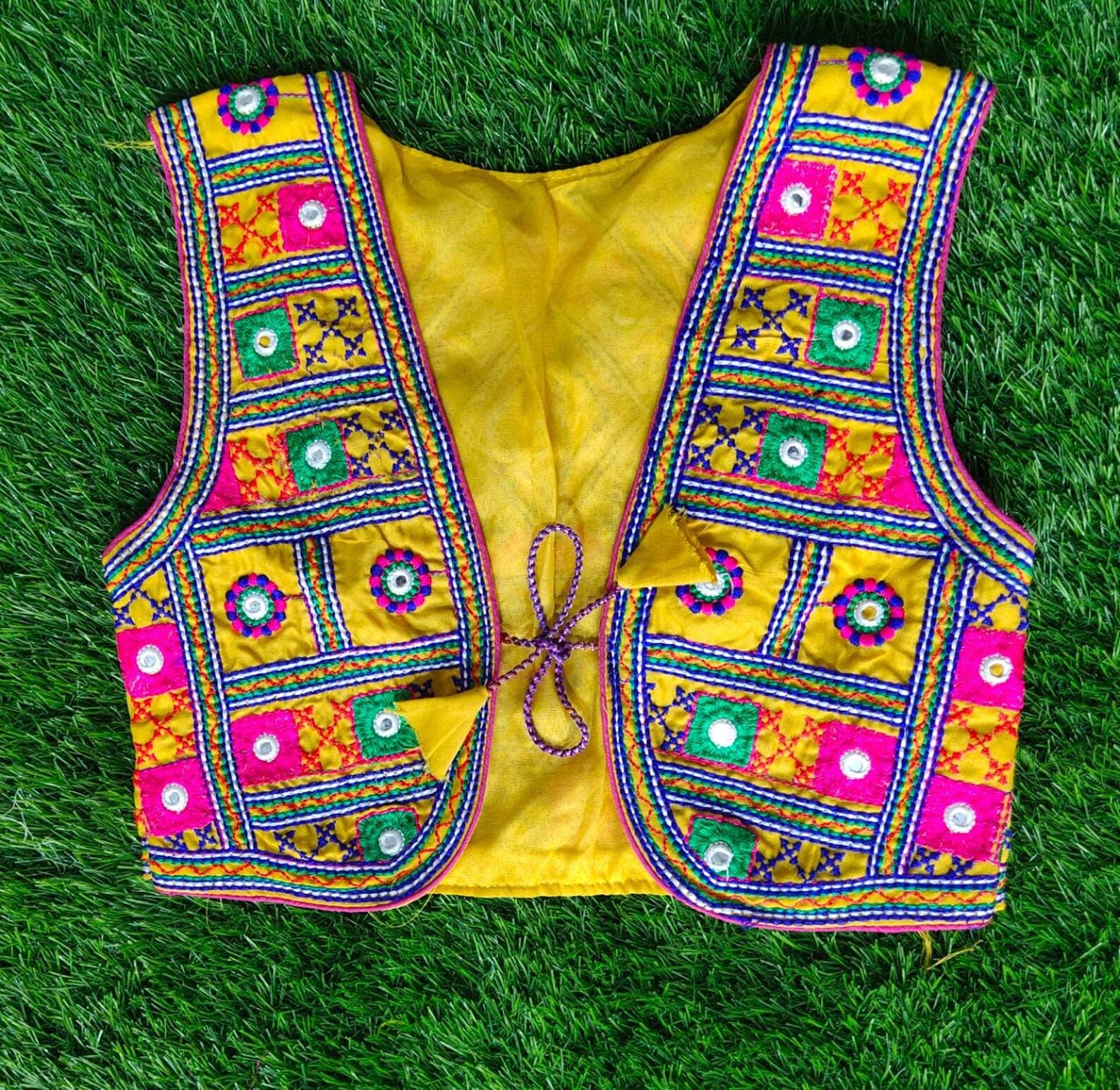 Tribal Gujarati Hand Embroidered JacketAfghani CoatKutchi Etsy