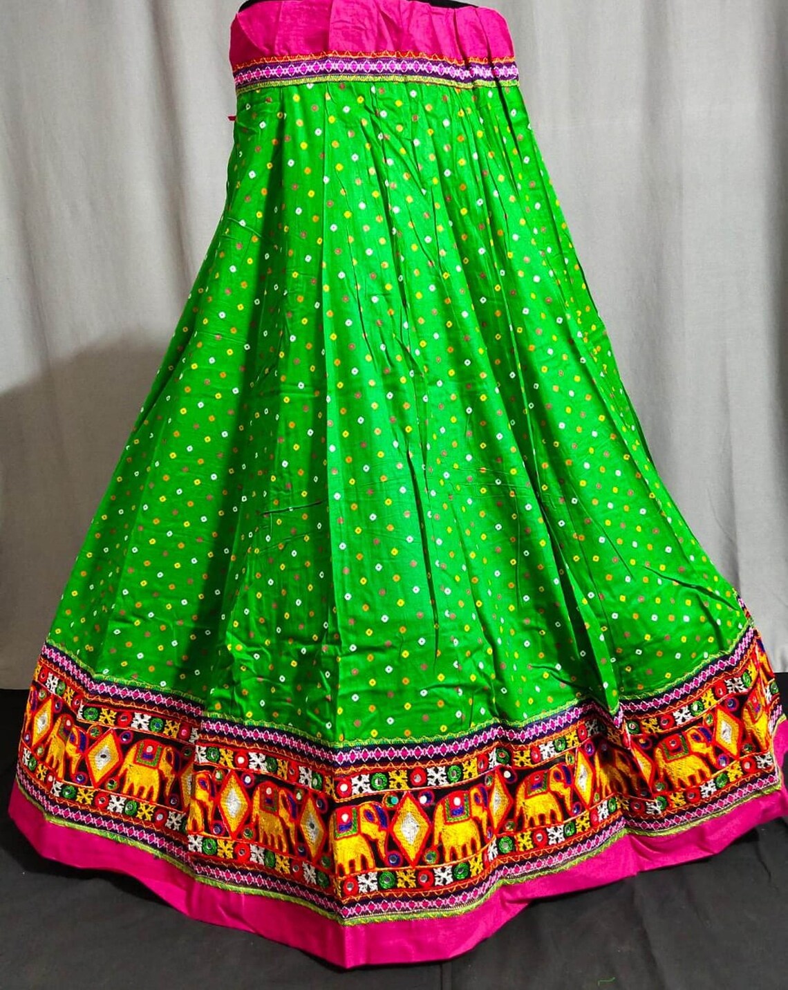 Gujarati Traditional Skirt-Indian Ethnic Dress-Banjara | Etsy